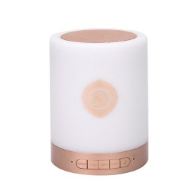 Portable Gift Home Bluetooth Speaker MP3 USB LED Lamp FM Radio Small Remote Control Wireless Quran Adjustable Colorful