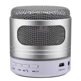 VOBERRY Portable 3W New Hi-Fi Speaker Mini Bluetooth Speaker USB Led Light Wireless Music Box Subwoofer Small