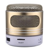 VOBERRY Portable 3W New Hi-Fi Speaker Mini Bluetooth Speaker USB Led Light Wireless Music Box Subwoofer Small