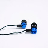 NEW Earphone Noise Isolating Wired Earphones Jack Standard Reflective Cloth Line In-ear Earbuds without Mic New Year gift