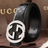 Men's belt fashion boutique joker Genuine Leather   belt