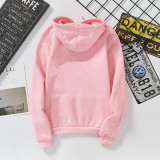 2019 new hooded sweater women autumn student loose men and women jacket