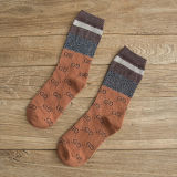 Big name ancient letters tide socks Korean ladies high stack pile socks autumn and winter new cotton silver onion long tube calf socks