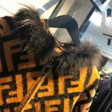 2019 autumn and winter new letter water velvet hooded stitching cashmere fox fur hat