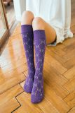 Boots under the gold and silver new letter calf socks, independent packaging, cotton high tide socks, calf socks