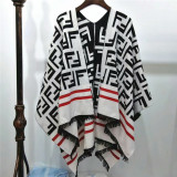 2019 autumn and winter sweater cardigan coat explosion tassel cloak loose thick shawl sweater women