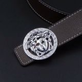 belt silver buckle classic fashion men and women belt casual joker belt