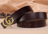belt women's real leather retro joker thin belt jeans with fashion decoration
