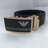 New men's belt automatic buckle real leather belt fashion