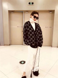 clothes 2019 spring new retro sweater in the long section V-neck knit cardigan long-sleeved loose jacket joker models