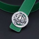belt silver buckle classic fashion men and women belt casual joker belt