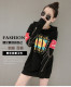 2019 autumn women new hot drilling letter printing fashion trend hooded sweater