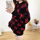 new women's hooded hooded sweater loose sweater sweater base long-sleeved shirt