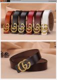 belt women's real leather retro joker thin belt jeans with fashion decoration