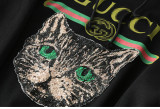 clothes 2019 sequined cat head loose hooded sweater