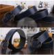 belt letter head belt men's fashion belt belts joker  double-sided real leather letter belt