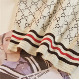 sweater cardigan women's spring 2019 new knit jacket autumn and winter retro