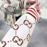 clothes 2019 spring sweater cardigan coat women short paragraph loose retro joker student sweater women's clothing