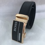 New men's belt automatic buckle real leather belt fashion