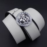 belt silver buckle classic fashion men and women belt casual joker belt