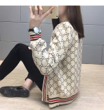 sweater jacket women 2019 autumn and winter long sleeve loose V-neck single-breasted jacket sweater cardigan