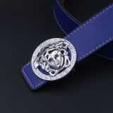 belt silver buckle classic fashion men and women belt casual joker belt