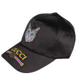hat men and women baseball cap tiger embroidery visor outdoor sports cap casual hat