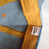 hat new stick drill baseball cap denim edging hat spring and summer men and women visor cap