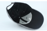 letter embroidery flower gray knit woolen baseball hat