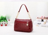 bag messneger  women's bag fashion shoulder bag stone pattern clutch bag chain bag