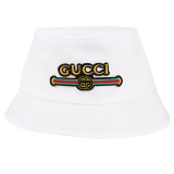 fashion hat embroidery fisherman hat lovers basin cap visor trend hat