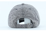 letter embroidery flower gray knit woolen baseball hat