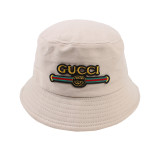 fashion hat embroidery fisherman hat lovers basin cap visor trend hat