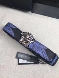 belt men's real leather belt snake demon smooth buckle copper buckle head business belt