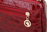 bag messneger  women's bag fashion shoulder bag stone pattern clutch bag chain bag