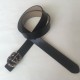 belt 3.5 point drill belt women real  leather retro thin belt jeans belt