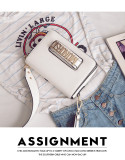 bag 2019 summer new clutch bag chain square bag shoulder Messenger bag