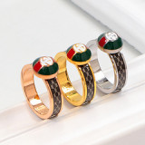 Fashion Jewelry Joker Lady Ring Gold Silver Rose Gold Ring