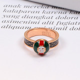 Fashion Jewelry Joker Lady Ring Gold Silver Rose Gold Ring