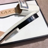 Europe and the United States 2019 spring and summer new rhinestone flat with real leather slippers velvet colored diamonds Baotou joker  sandals women