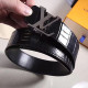 crocodile without stitching with original single letter metal buckle