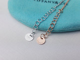 new wild simple women models 1837 double ring bracelet