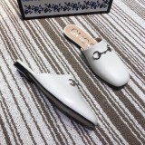 、2019 new fashion casual trend joker women's shoes flat bottom baotou half slippers