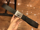 2019 new simple wild 4.0cm pure copper belt buckle cat claw pattern men's belt
