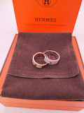 rivet ring gold alloy plating thick gold bracelet