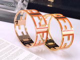 simple wild gold titanium steel 316L steel bracelet