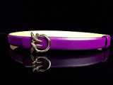 New wide inch three imported fabric 3.5cm casual wild women's belt