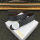 wide and half 3.8cm cowhide made double-sided replaceable casual wild men's belt