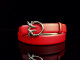 New wide inch three imported fabric 3.5cm casual wild women's belt