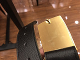 2019 new simple wild 4.0cm pure copper belt buckle cat claw pattern men's belt